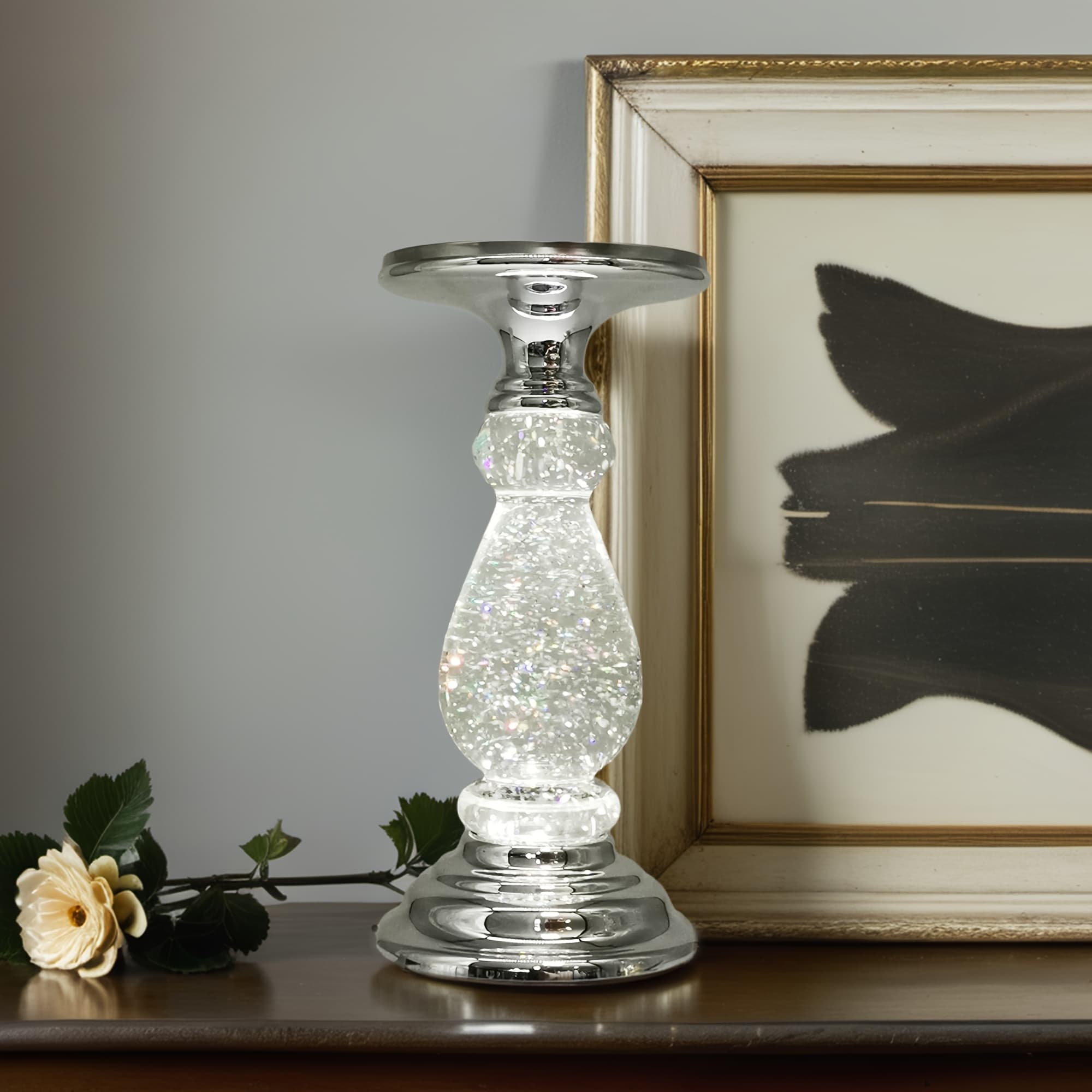 TEMU Candle Holder, Water Lantern Candle Holder Table Centerpiece Decor Candlestick Holders For Party Wedding Housewarming Birthday Anniversary Christmas New Year Gifts