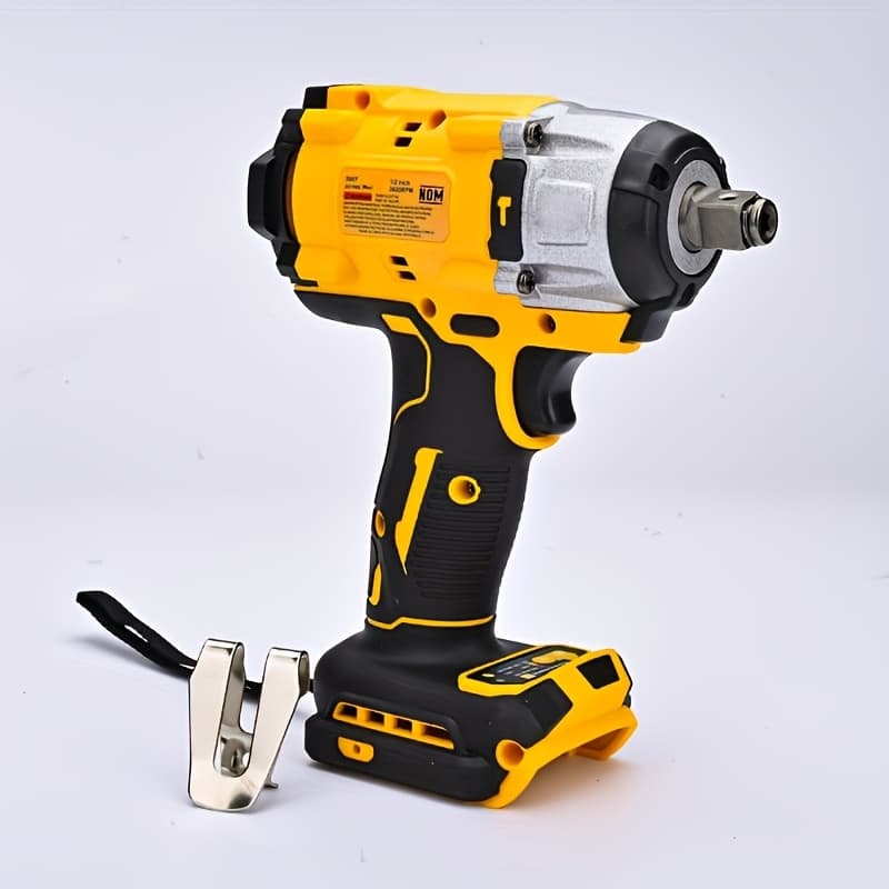 TEMU 1/2-inch Impact Wrench, 317ft-lbs 430n.m Brushless , 3600rpm High Torque, Suitable For Family Cars/trucks/lawn Mowers, Tool Without Battery, Valentine's Day Gift