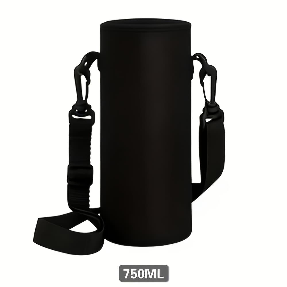 TEMU Water Cup Insulation Sleeve For 550-1500ml Insulated Water Bottle Sleeve Bag Cover Pouch With Rope Bottle Water Bottle Portable Outdoor Additions