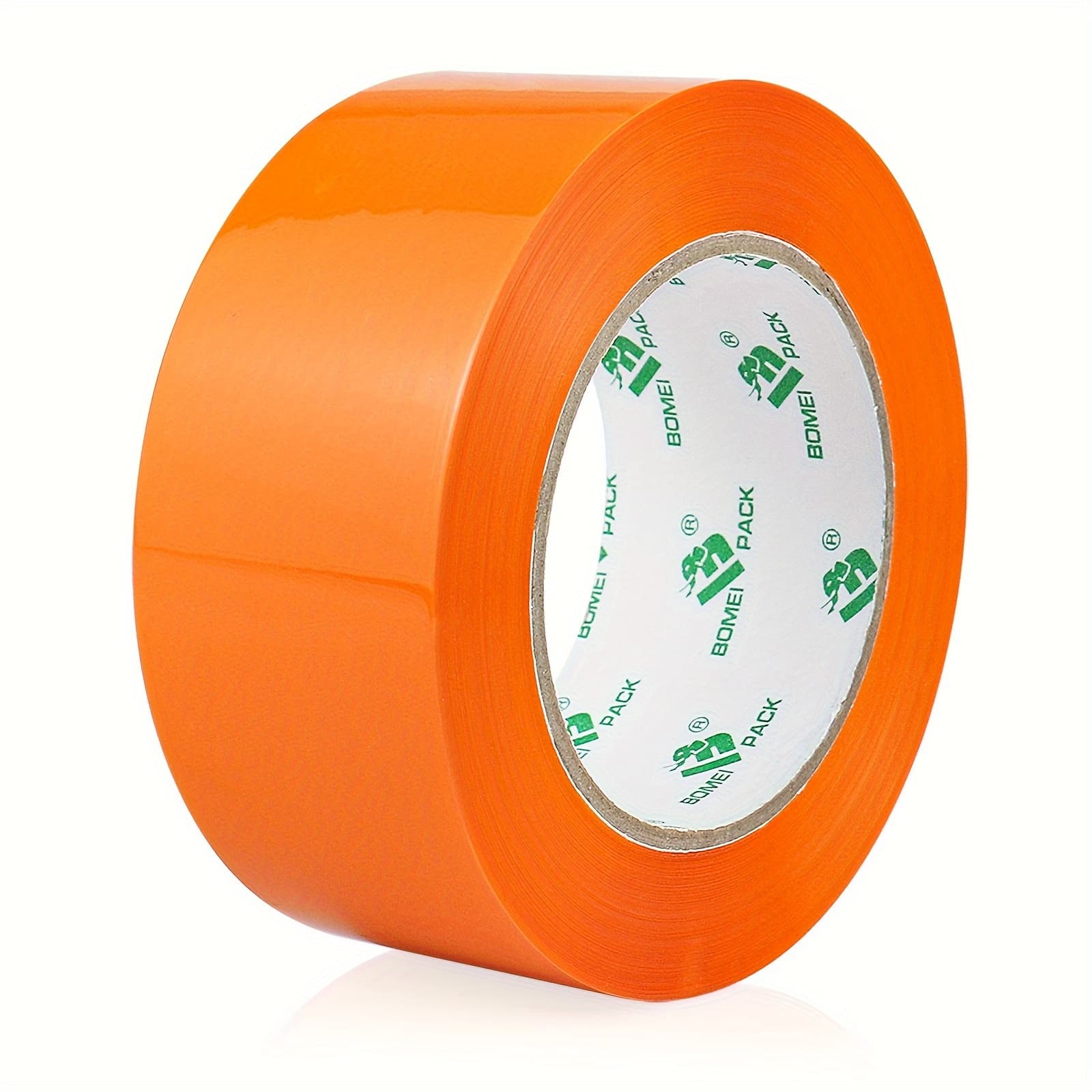 TEMU Pack Orange Packing Tape, 1.88 Inch X 50 Yards, 1 Roll Tape For Moving, Shipping And Packaging