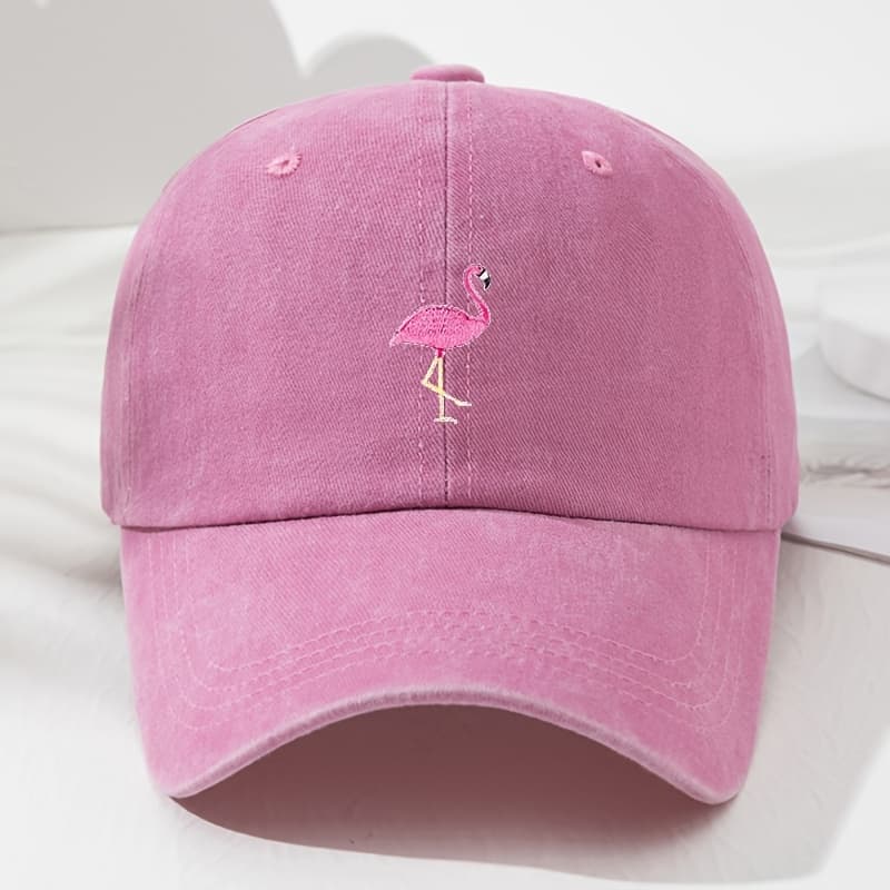 TEMU Women's Vintage Baseball , Embroidered Curved Brim Duckbill Hat, Trendy Dad Hat, Spring Summer Unisex Fashion Casual , Adjustable , Suitable For Outdoor Sports And Daily Outing Multi-scene
