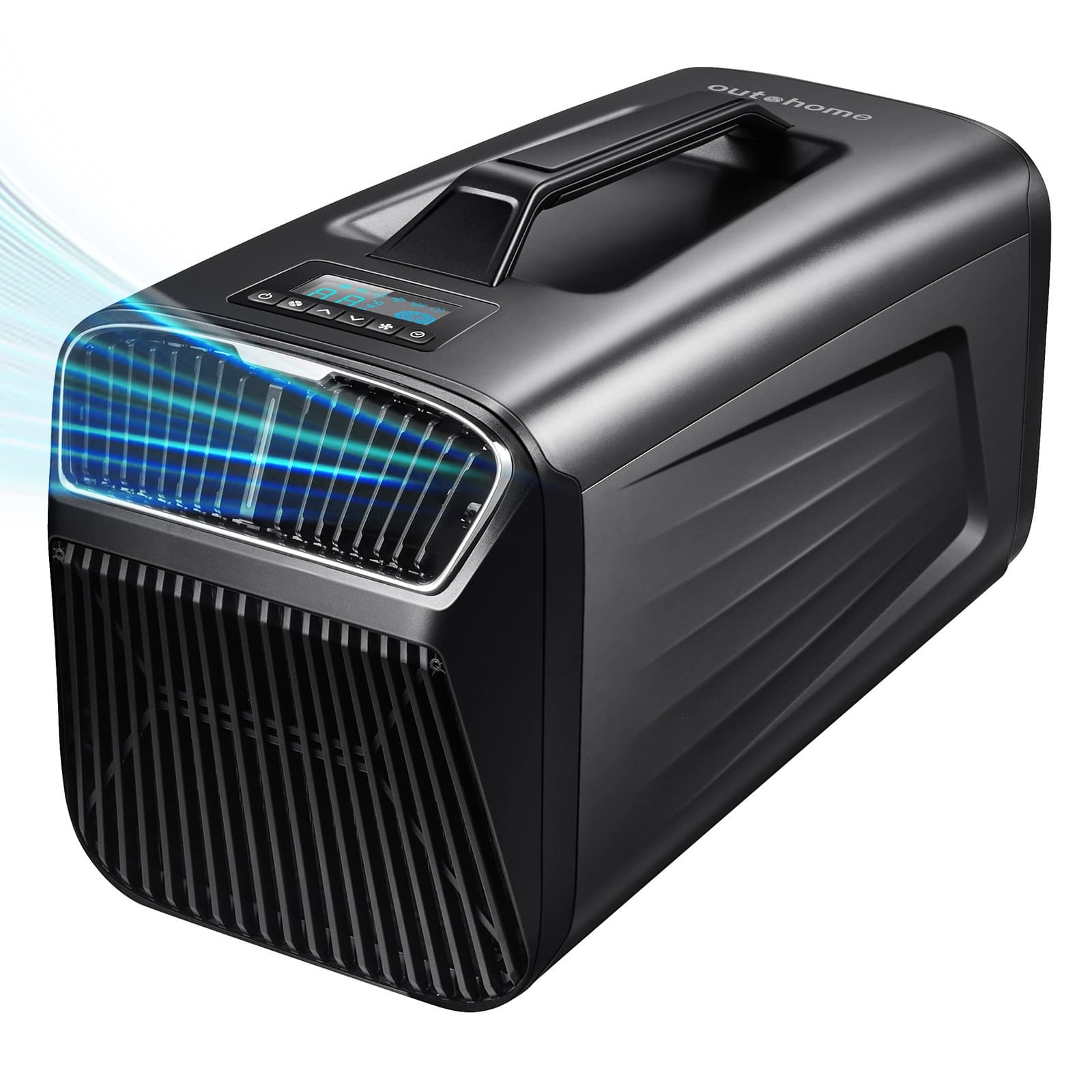 TEMU Outohome Portable Air Conditioners For Camping Outdoor Use, 5200btu Tent Air Conditioner For Picnics, Mini Air Conditioning For Truck, Rv, Van Parking Cooling, Ac Suitable For Small Indoor Use
