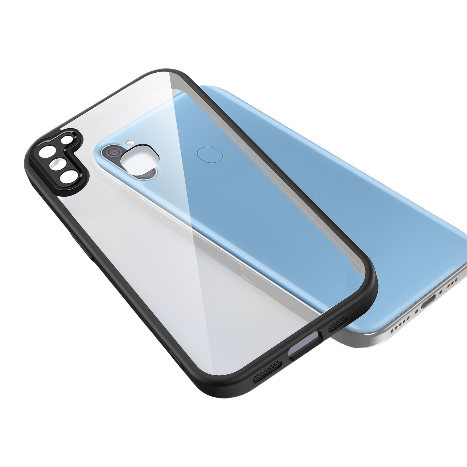 TEMU Phone Case - Compatible With For Galaxy A10s/m10s/a11/m11/a12 4g/m12, This New Phone Case Features A Clear, Beautiful, And , Providing A Comfortable Grip