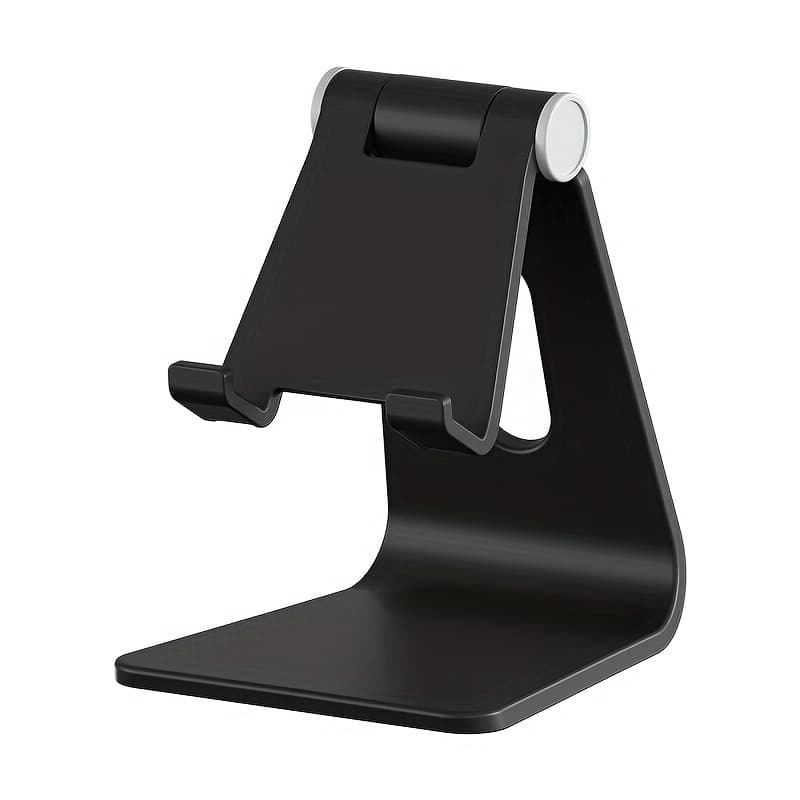 TEMU Cell Phone Stand, Fully Adjustable Foldable Desktop Phone Holder Cradle Dock Compatible With Iphone 17 16 15 14 13 12 11 Pro Max Xs Xr X 8, Switch, All Phones