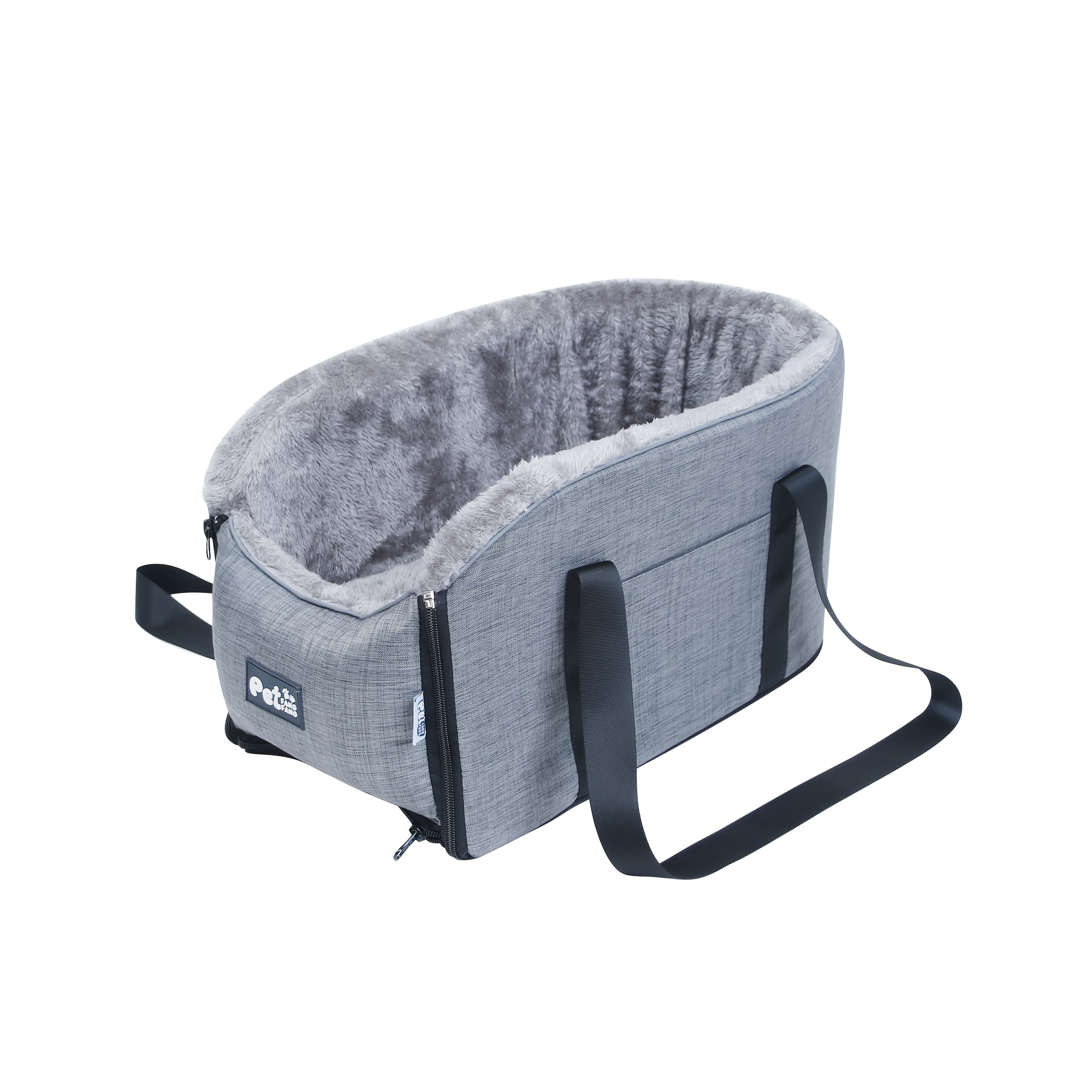 TEMU Pet Cat And Dog Control Bag Fixed Car Kennel Safety Seat Pet Kennel Bag With Protective Rope.