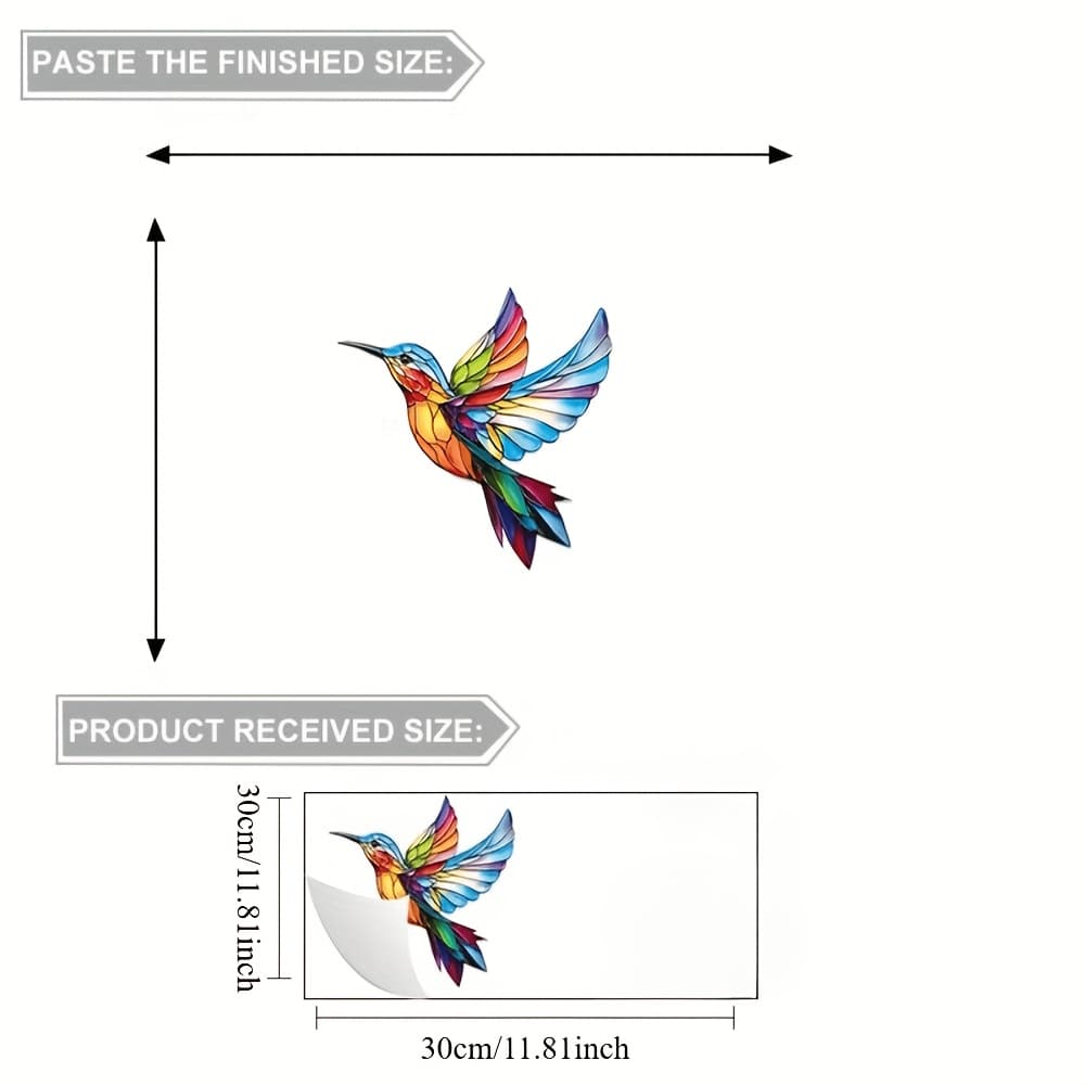 TEMU Creative Stickers, Static Cling Glass Stickers, Used As Home Decorations For Living Rooms, Bedrooms And Kitchen Windows, Eliminating Adhesive With Static Electricity