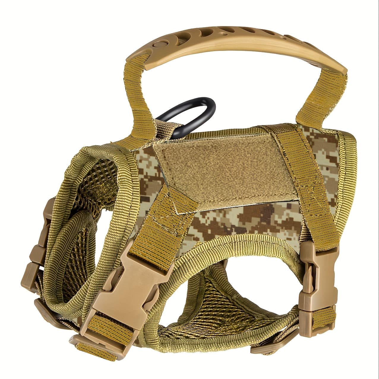 TEMU 600d Cat Tactical Chest Strap Vest Type Puppy Cat Training Clothes Adjustable Cat Vest Harness