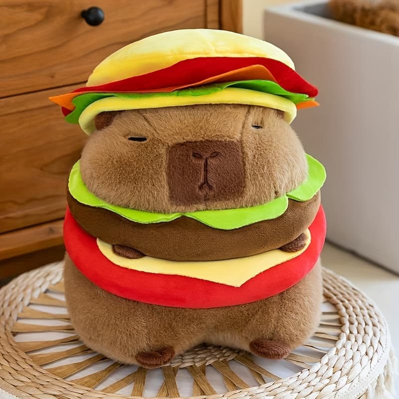 TEMU Plush Cpaybara, Stuffed Animals, Plush, Toys, Dog Toys, Plush Animals, Throw Pillows For Couch, Gifts For Girls, Birthday Gifts For Kids