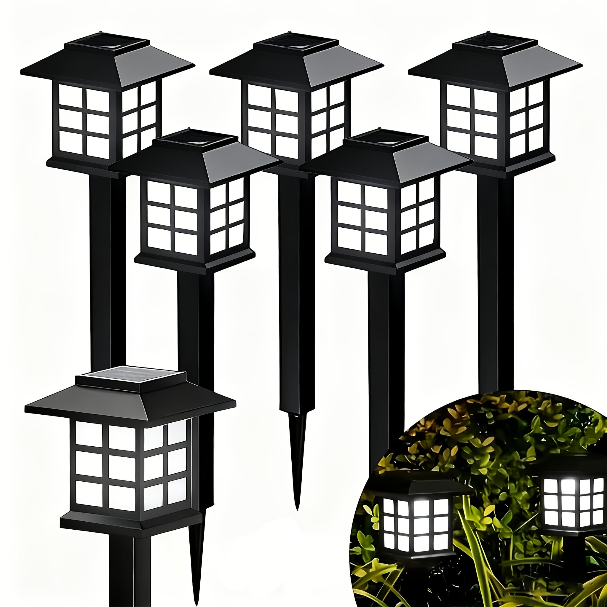 TEMU 23-pack Ip54 Waterproof Solar Lights ,random Colors Only, Outdoor Lawn Lights Garden Path Holiday Decorative Lights