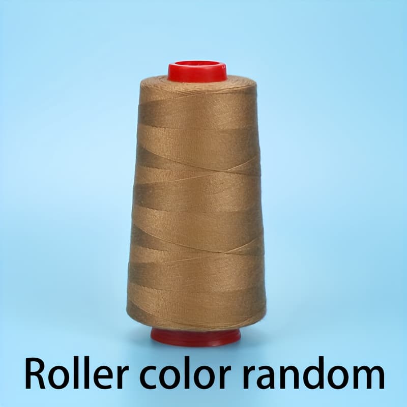 TEMU Denim Thread, No. 203 Medium Thick , No. 1500 Polyester Denim Thread, Household Sewing Thread, Machine Sewing Thread, Suitable For Bags, Jeans, Thick Fabrics Diy, Random