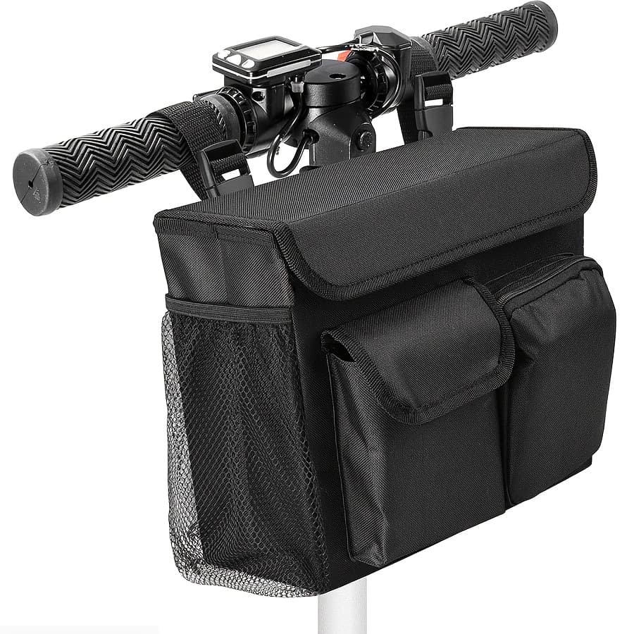 TEMU Front-mounted Multi-functional Fabric Hanging Storage Basket For Bicycles, Electric Bikes, And Scooters