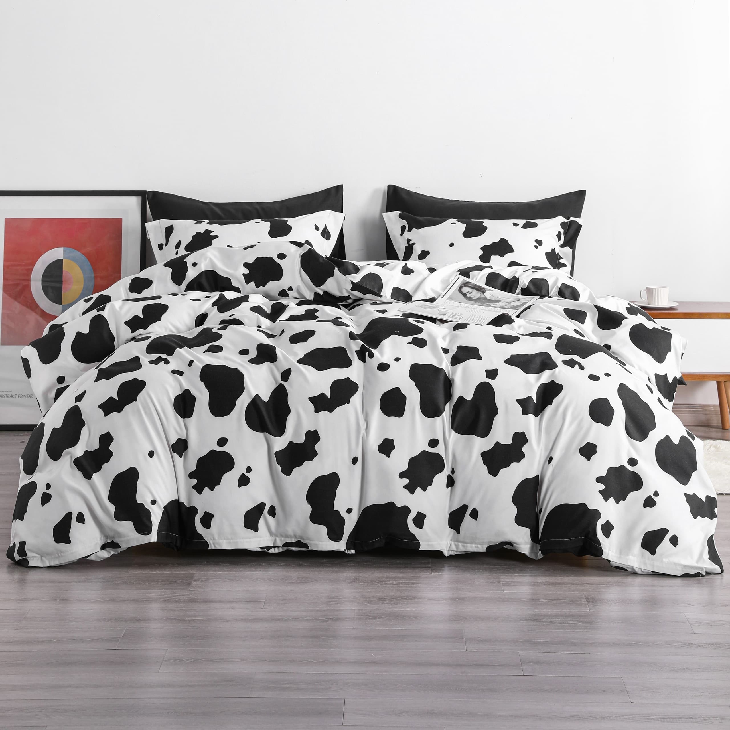 TEMU 2/3pcs Comforter Cover Set With Zipper Closure And Corner Ties