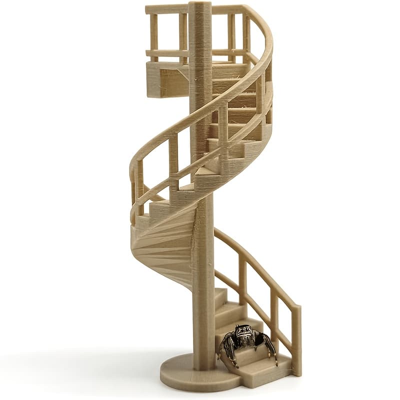 TEMU Magnetic Climbing Rotating Ladder, Jumping Climbing Ladder, Hermit Crab Habitat Decoration, Perfect For Environments, Designed For Climbing, Hiding, And Feeding, Ideal For Rest And Exploration