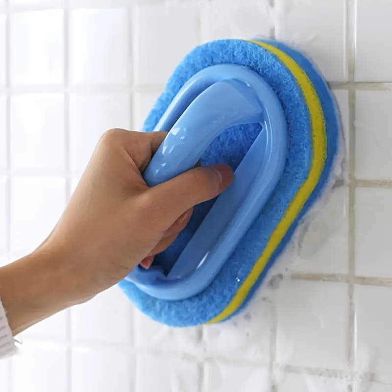 TEMU Magic Sponge - Ceramic Tile, Glass, Walls, Toilet Shining | Pink Cleaning Tool, Ideal For Kitchen & Bathroom, Christmas Gift