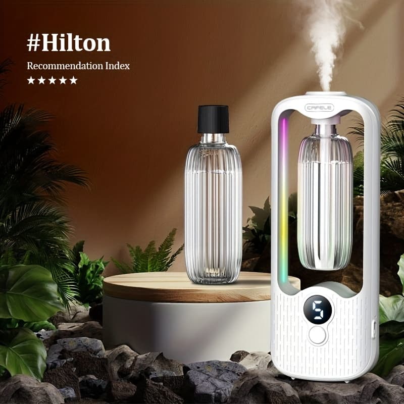 TEMU Five-speed Adjustable Diffuser - Suitable For Essential Oils/perfume, Rechargeable Battery, Indoor Freshener, Long-lasting Fragrance - , Bedroom, Bathroom Air Freshener - Gift, Home Fragrance,