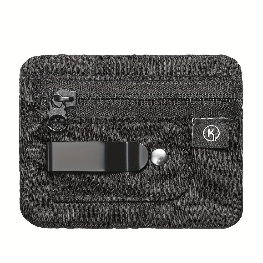 TEMU Rfid Hidden Clip Belt Travel Pouch And Credit Card/id Holder For Women And Men