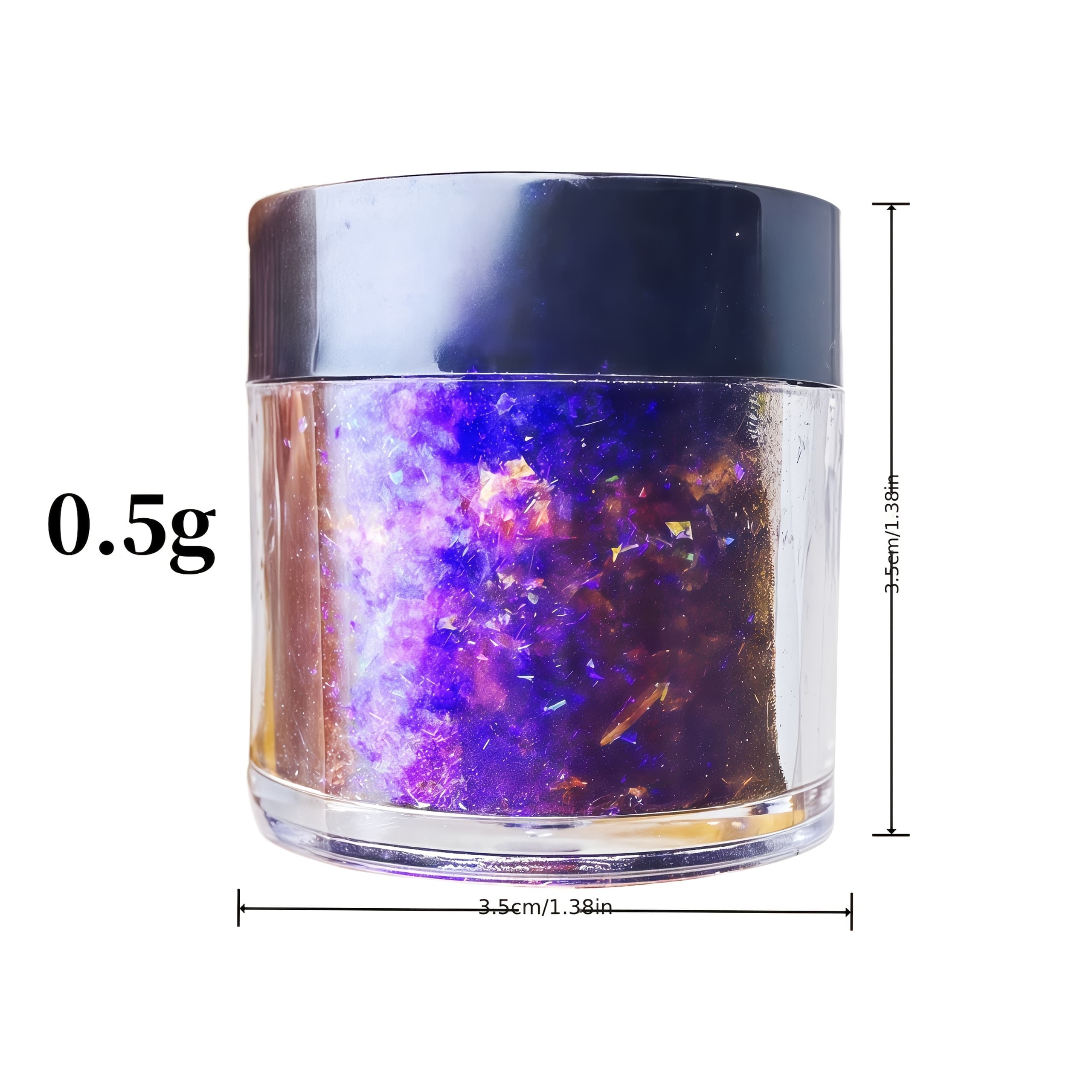 TEMU Optical Chameleon -changing Powder, High Brightness Glitter Powder For Uv And Epoxy Resin Supplies, Acrylic Paint, Products