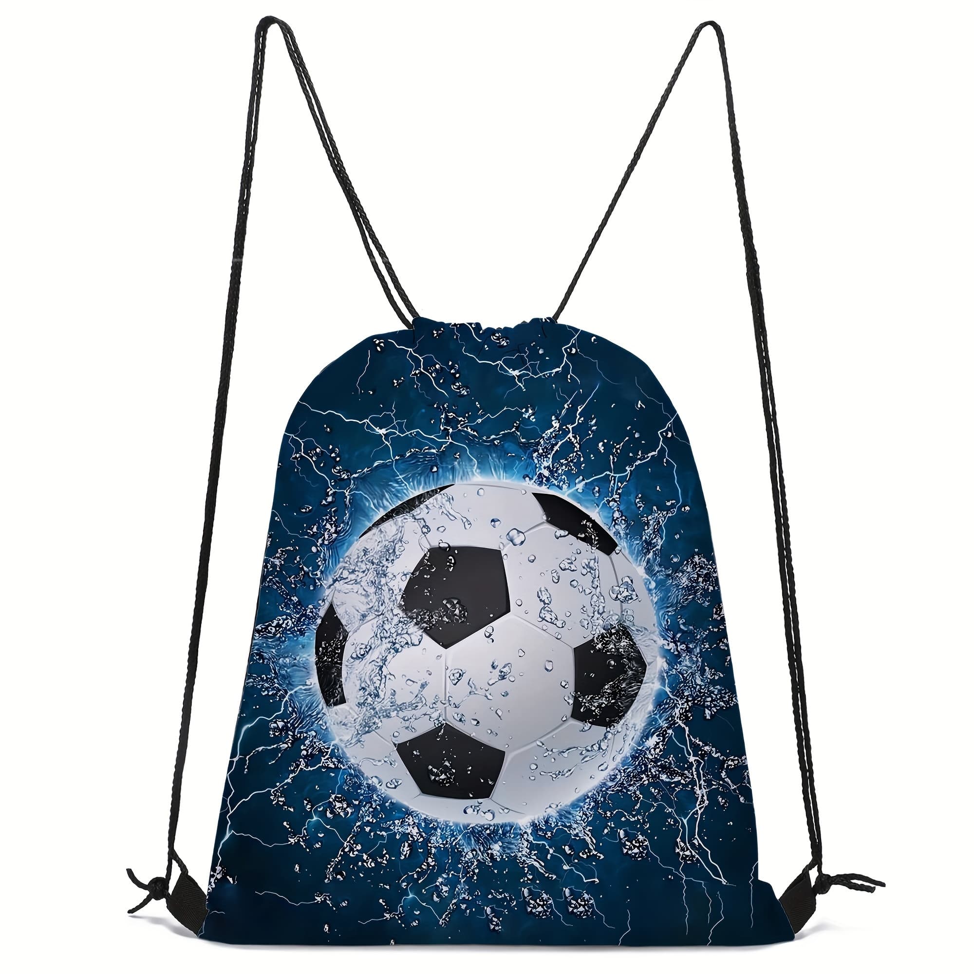TEMU Casual Bundle Pocket Printed, Colourful Drawstring Neutral Game Backpack, Men And Women Sport Gym Training Storage Bag