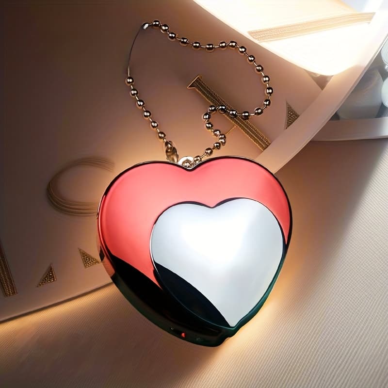 TEMU (butane Not Included) Heart Shaped Lighter, Metal Pocket Lighter, Torch Windproof Lighter.beautiful Lighter Gift For Partner.weird Lighter