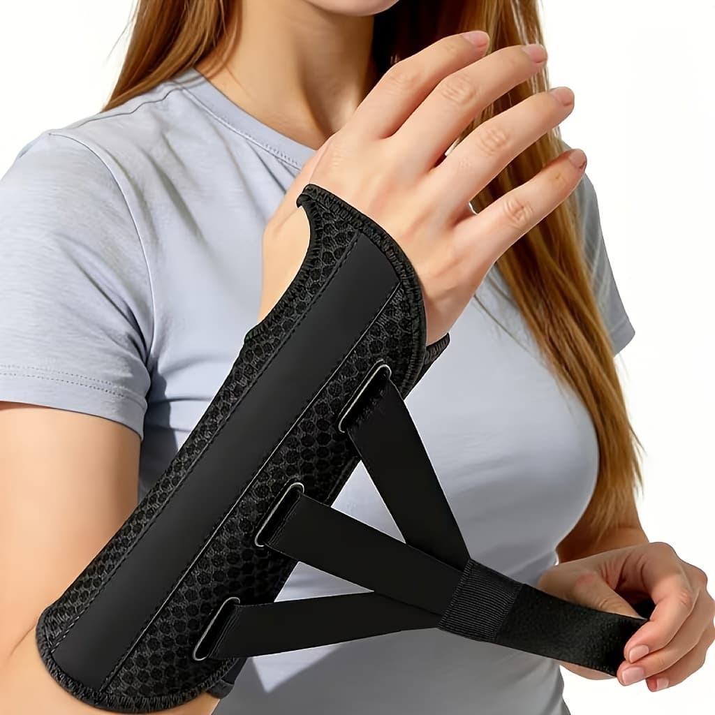 TEMU Wrist Support Brace, Lightweight And Breathable Wrist Support Strap With Adjustable Straps, Unisex Wrist Brace – Ergonomically Designed, Suitable For Computer Use, Sleep, And Daily Activities