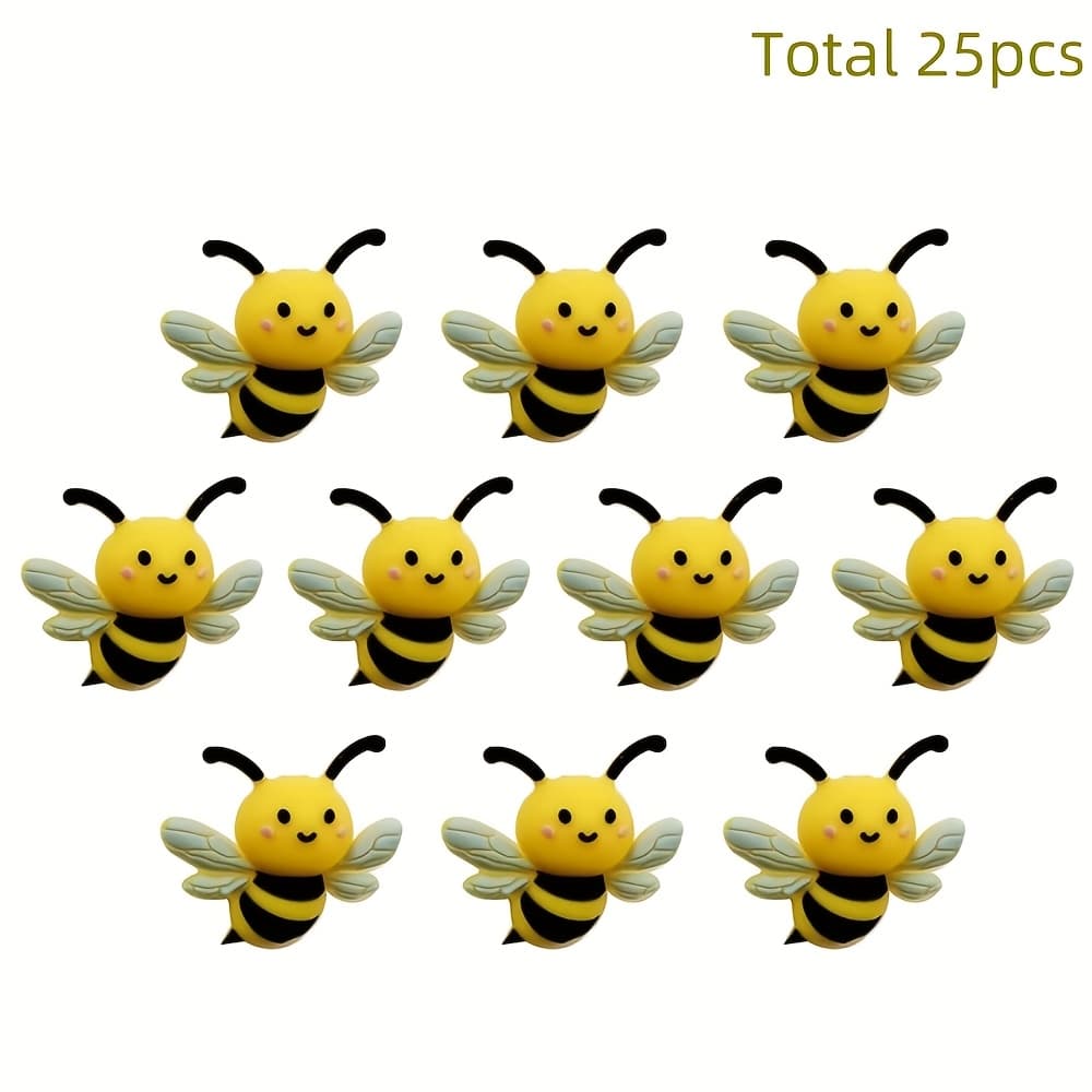TEMU 25pcs Of 3d Silicone Beads In Bulk, Featuring Animal Designs, Suitable For , Beaded Pens, And Jewelry ()