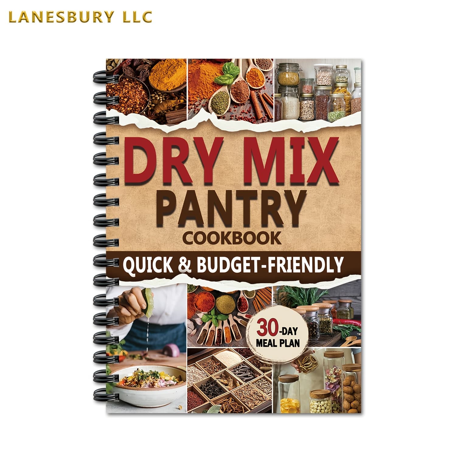 TEMU Dry Mix Pantry Cookbook: Quick & Budget - Friendly, Homemade Recipes To Stock Up For Long-term Storage & Shop Only Once A Month | 30-day Meal Plan Included To Simplify Your Daily Cooking