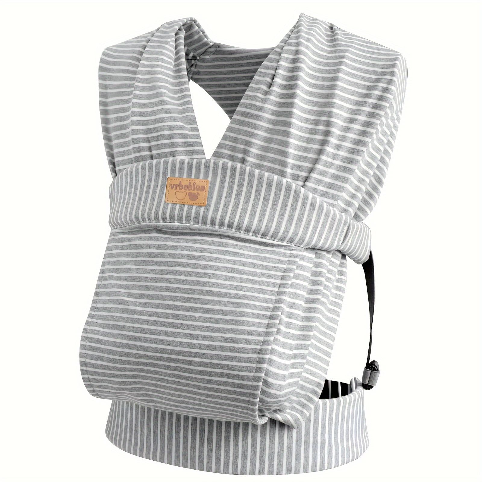 TEMU Vrbabies Baby Wraps Carrier Sling, Baby Carrier For Newborns And Toddlers, Skin-friendly And Soft Front Baby Carrier Wrap Gifts
