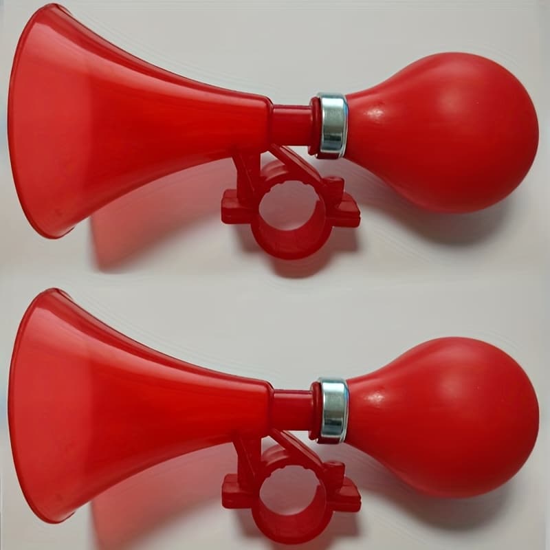 TEMU 2/4pcs Colorful Bike Air Horn - Loud Handlebar Bell For Road Bicycles,