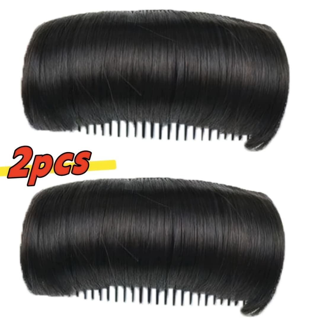 TEMU 2pcs Women Hair Volumizing Inserts For Updo Bun Maker, Hair Clip Accessory For Hair Styling