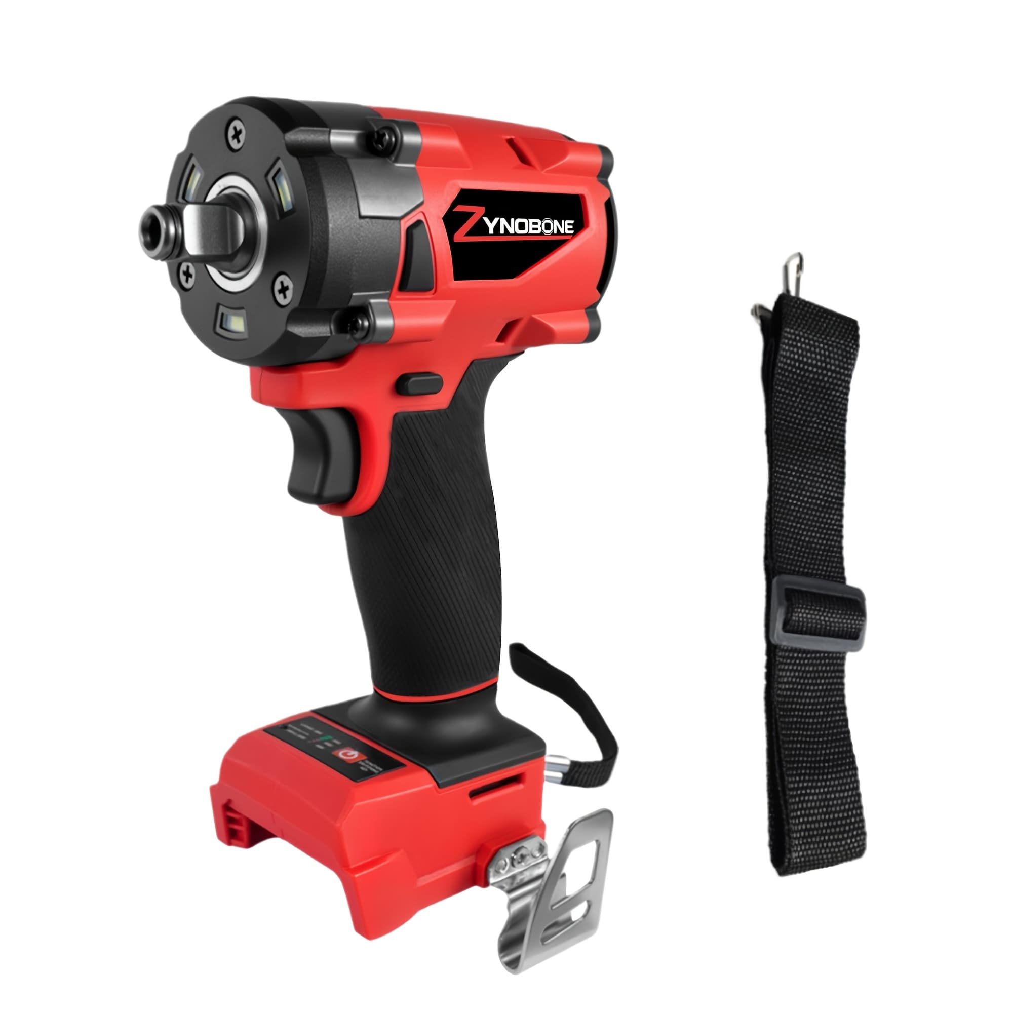 TEMU 18v Cordless Brushless Impact Wrench - Heavy-duty 4500 Rpm High Torque Impact Driver Gun, (battery Not Included), Ergonomic Grip & For Renovation, Construction