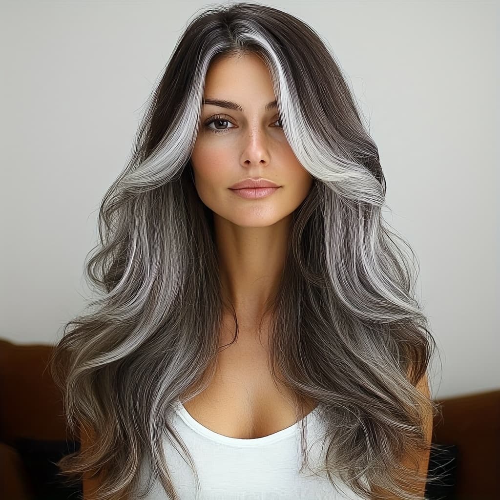 TEMU Balayage Wig | 24-inch Length | Adjustable Rose | Seamless Color Transition