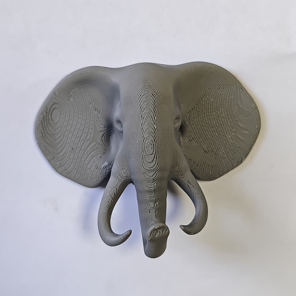 TEMU Three-dimensional Animal-shaped Multifunctional Hook With An Elephant Nose, Strong Adhesive, No-drill Wall Hooks For Hanging Keys And Decorations Without