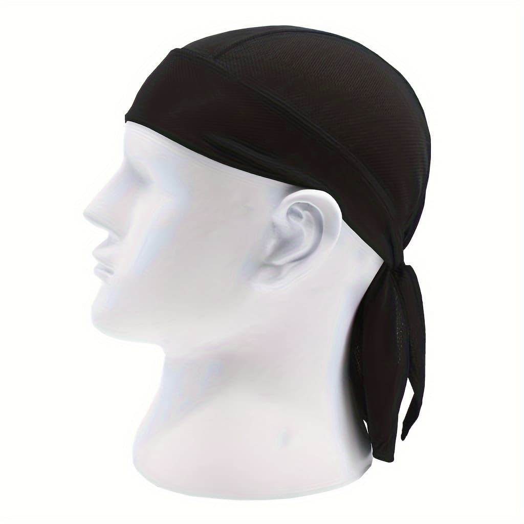 TEMU Outdoor Sports Quick- Headscarf, Cycling Moisture-wicking Breathable Head Cover, Pirate-style Head Wrap