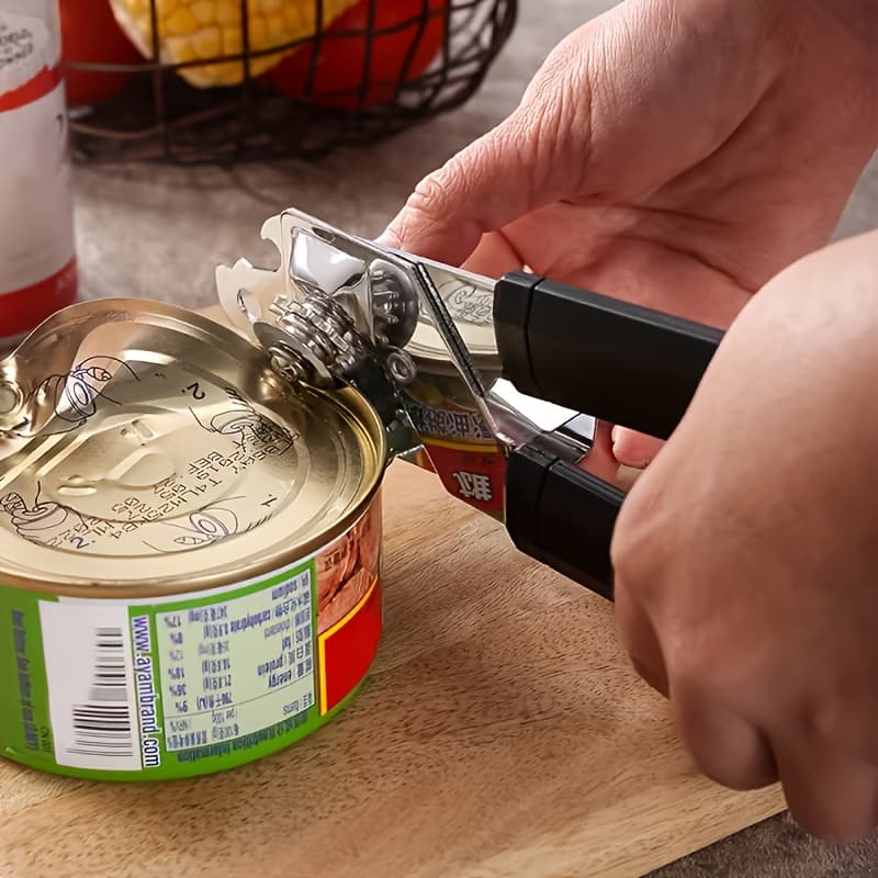 TEMU Parappa Powerful Manual Can Opener & Jar Opener, Multifunctional Kitchen Gadget For Seniors, Weak Hands, , Home Kitchen Restaurant Tool, Christmas Party Supplies, Affordable Kitchen Accessorie