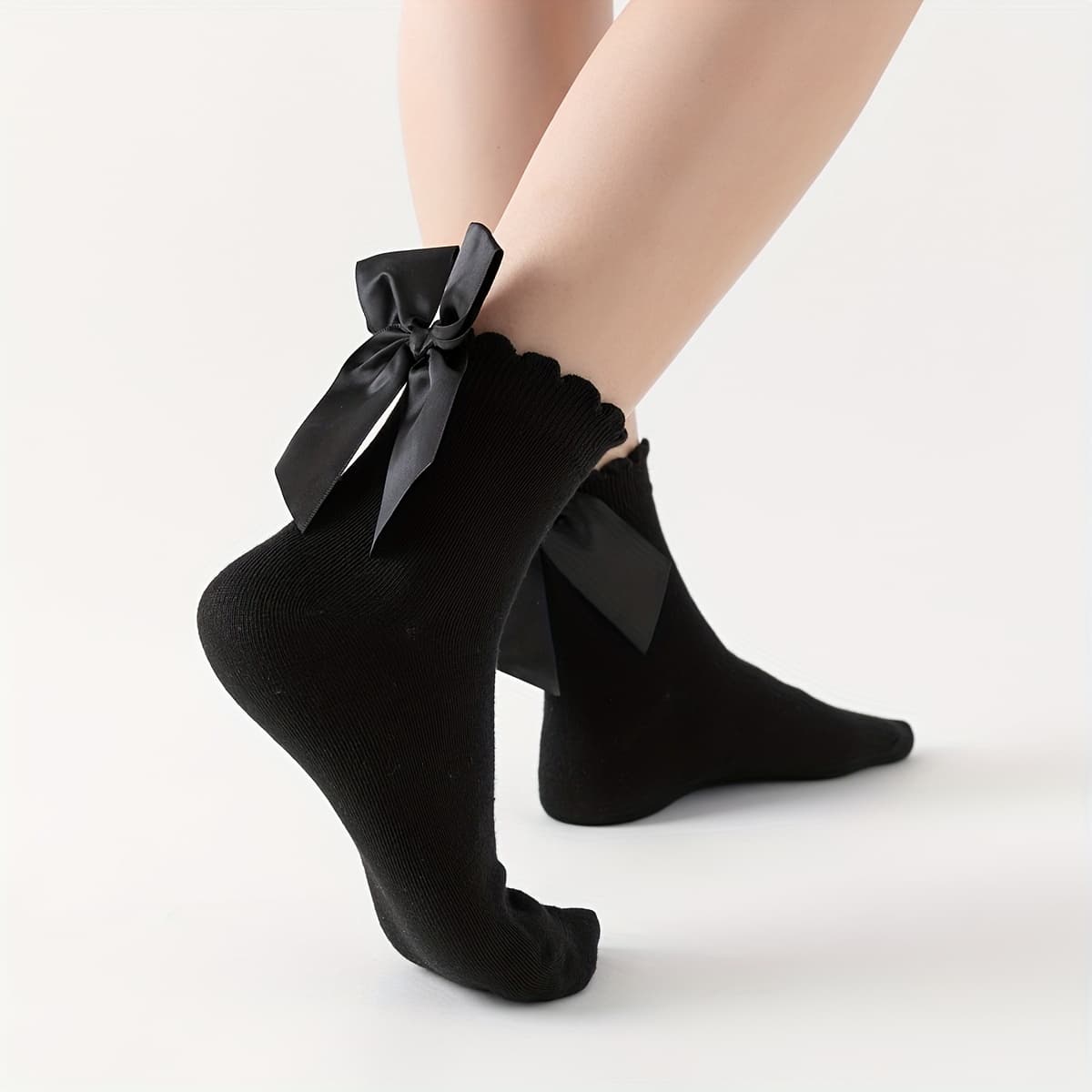 TEMU Bow Socks For All