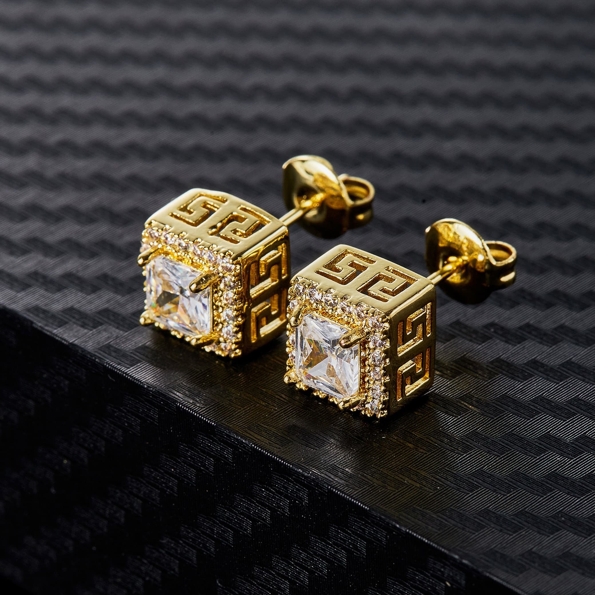 TEMU Elegant Of 1080 Square Fashion Earrings, , Suitable For Weddings, Parties, Vacations, As Gifts For Family, , , Perfect For Festive Occasions.