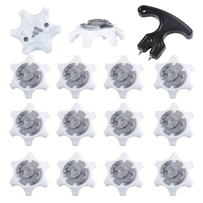 TEMU Golf Shoe Spikes, New Version Of The With 14pcs, 7pcs, And 1pc