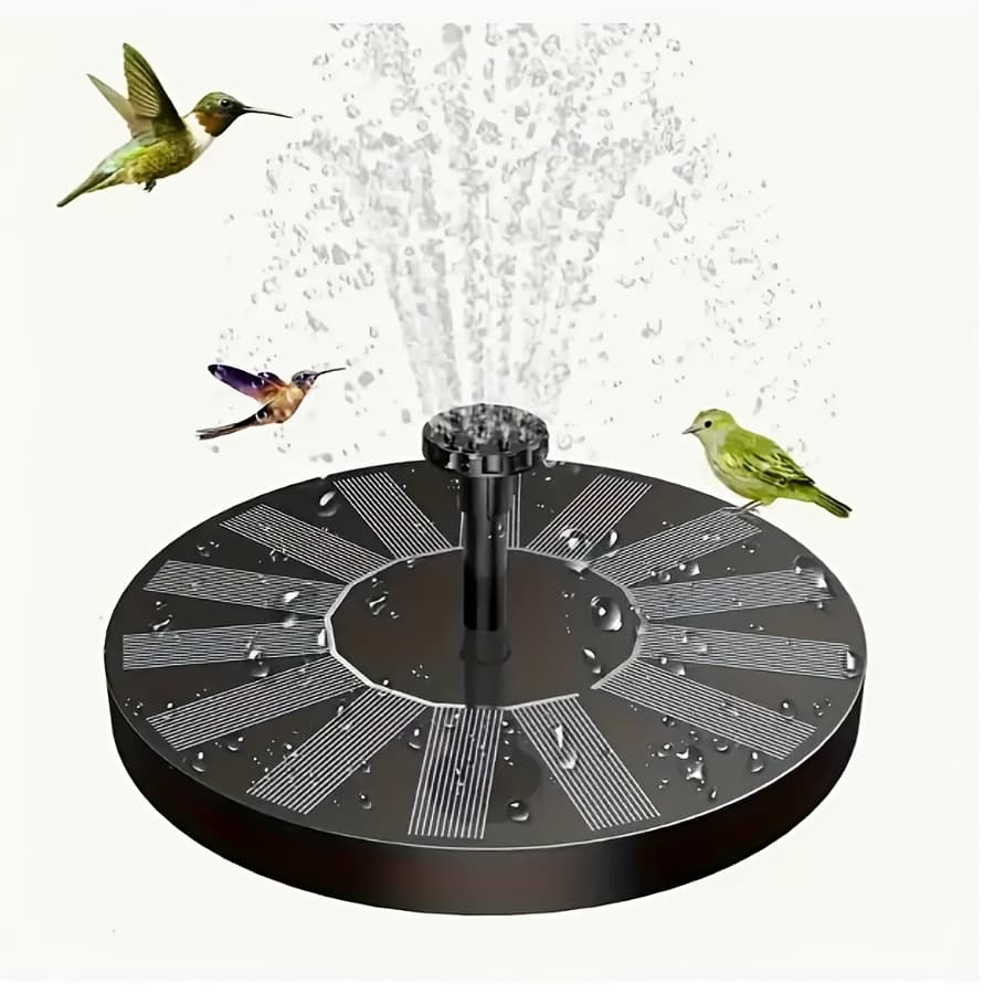 TEMU 1pc, Very Suitable For Outdoor , Courtyards And Gardens, Swimming Pools, Bird Feeding, Fish Tank Decoration, For Batteries And Dustproof Solar Ipx8