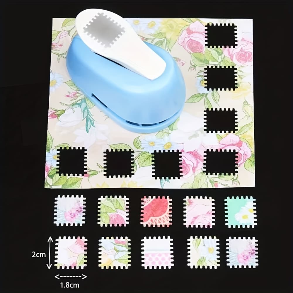 TEMU 1pc Stamp Embosser, Stamp Hand Account Puncher, Creative Handmade Embossing Tool, Hand Account Material Collection Tool