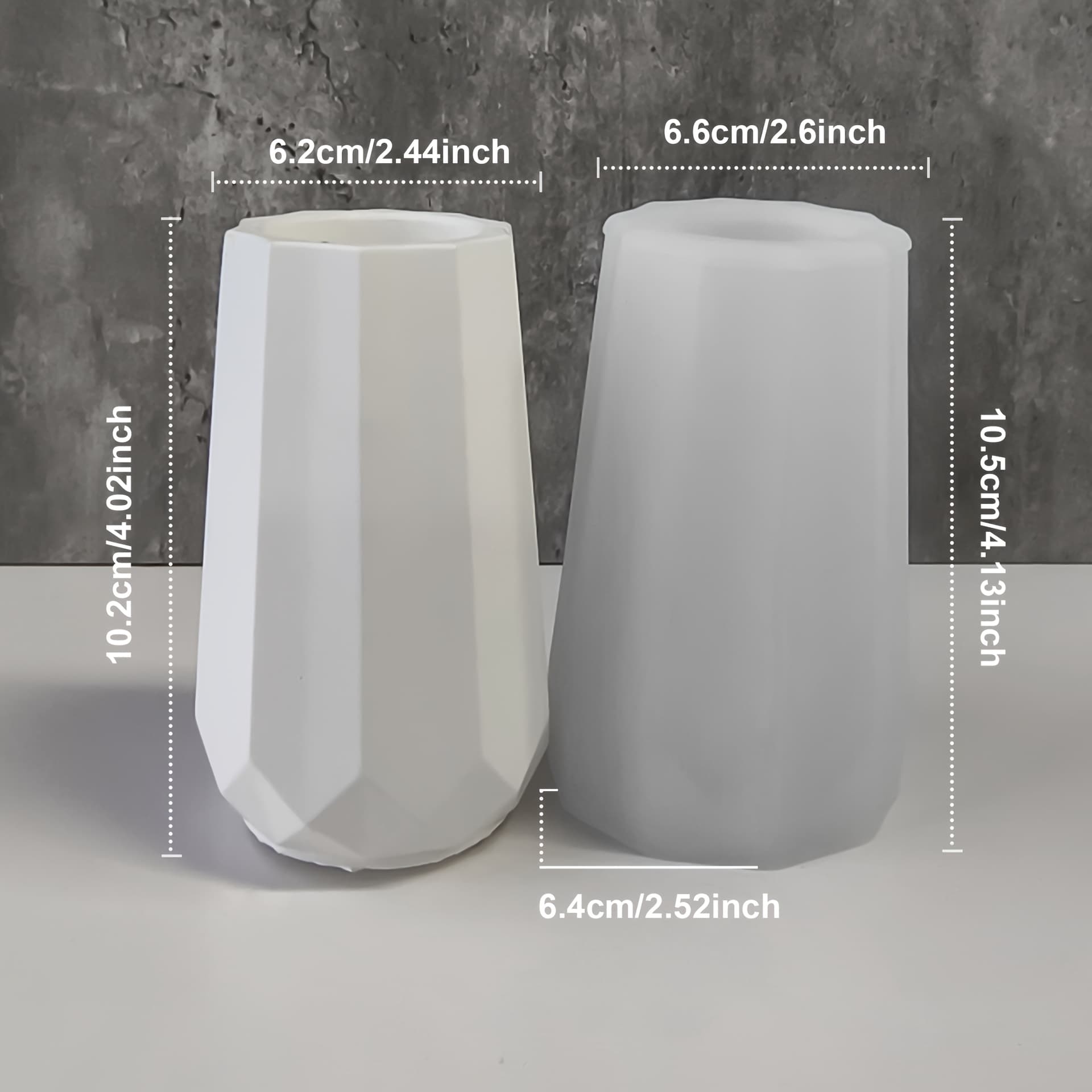 TEMU High-quality Silicone Vase Molds - Perfect For Enthusiasts To Make Home Decor Accents, Perfect For Holiday Gifts