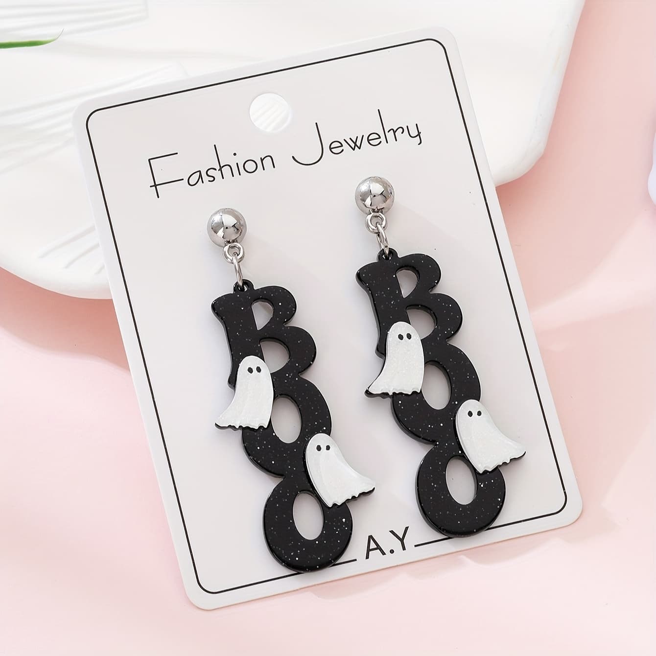 TEMU A Pair Of Stylish Drop Earrings For Women Featuring A Design, Perfect As A Gift For Holiday Parties