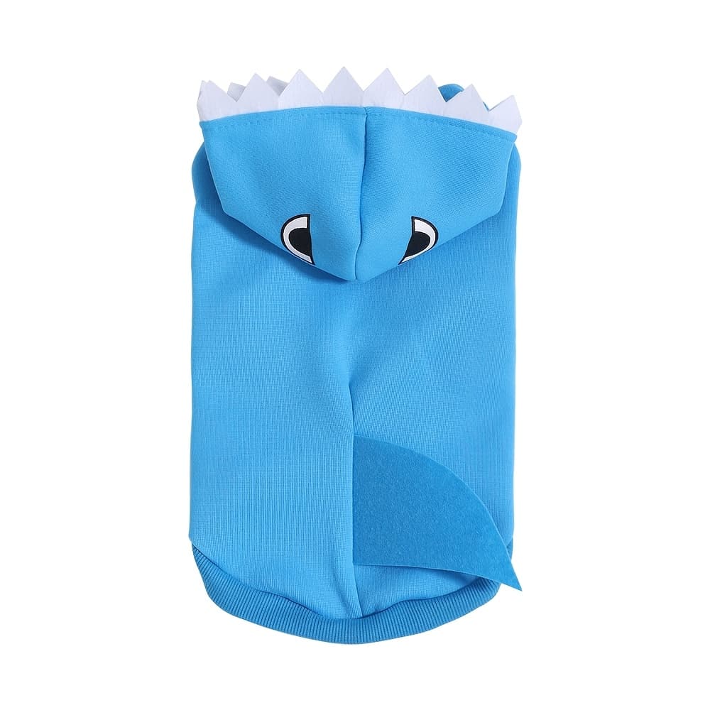 TEMU 1pc Cute Cartoon 3d Animal Pet Hoodie | Warm Polyester Knit Fabric, Suitable For Medium And Small Dogs, Newborn Puppies, For All