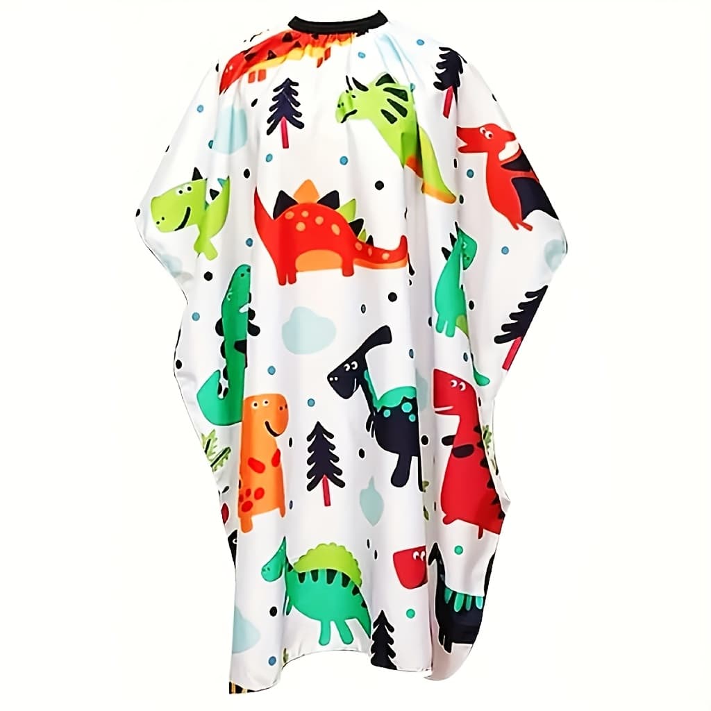 TEMU Cartoon Enormous Dinosaur Home High-end Hair Cutting Cloth