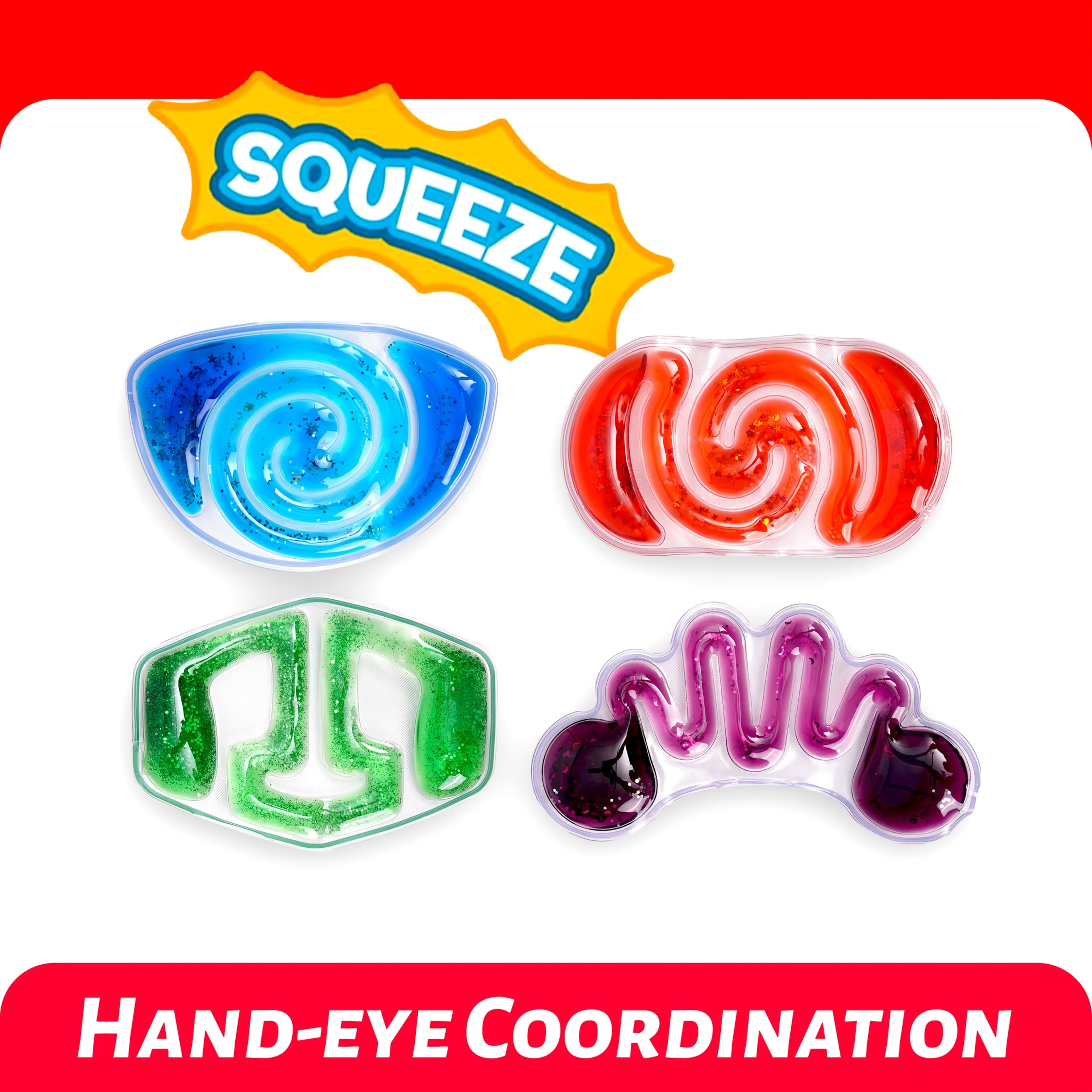 TEMU Children's Sensory Toy Set - Tactile Maze, Classroom Reward Item, Toy, Travel Companion, Holiday Surprise, Multi-scene Use, Multi-scene Companion