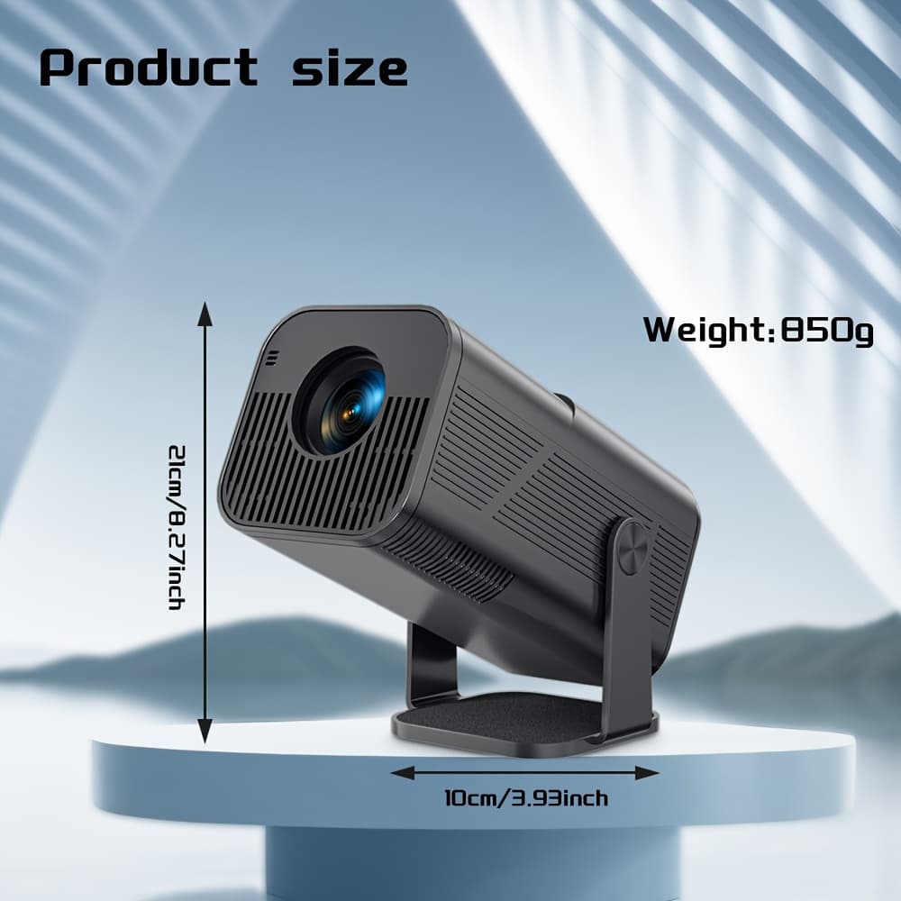 TEMU Amovfilm Advanced Portable Projector, Supports Wifi 6, 4k Video Smart Projector, 1080p Home Theater Projector, Built In 11.0, Suitable For Mobile Projection, Easter Gift