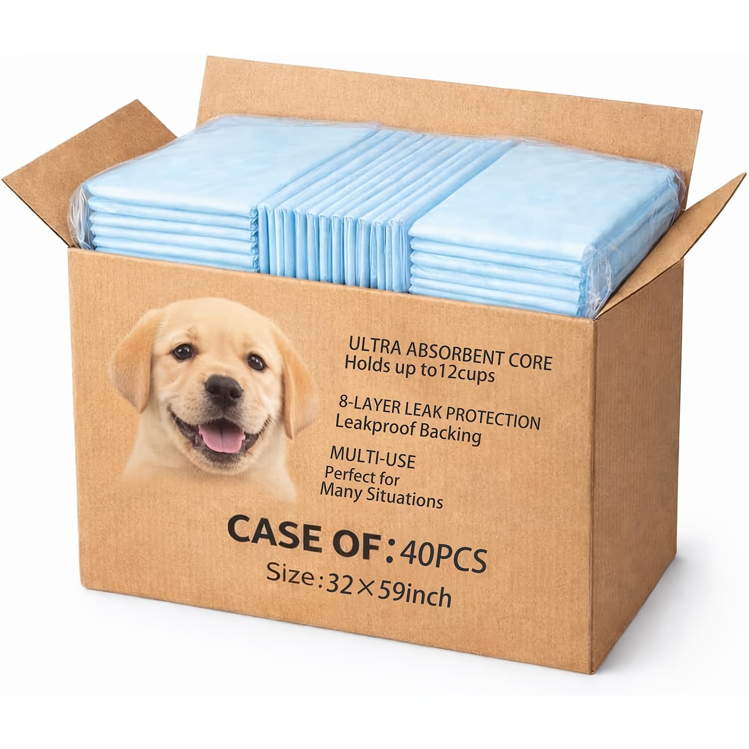 TEMU 32" X 59" Extra Large Dog Pee Pads - Super Absorbent And Leakproof Disposable Puppy Training Pads | Product Details Extra Large Quick Drying 7-layer Protective Pads For Indoor And Outdoor Use