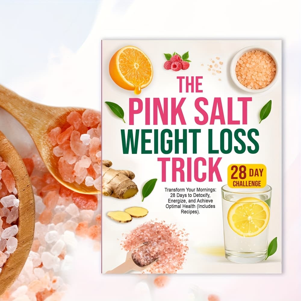 TEMU The Pink Salt Weight Loss Trick Recipe: 28-day Morning Detox, Energy, Metabolism Support And Natural Wellness Recipes For Healthy Living (english)