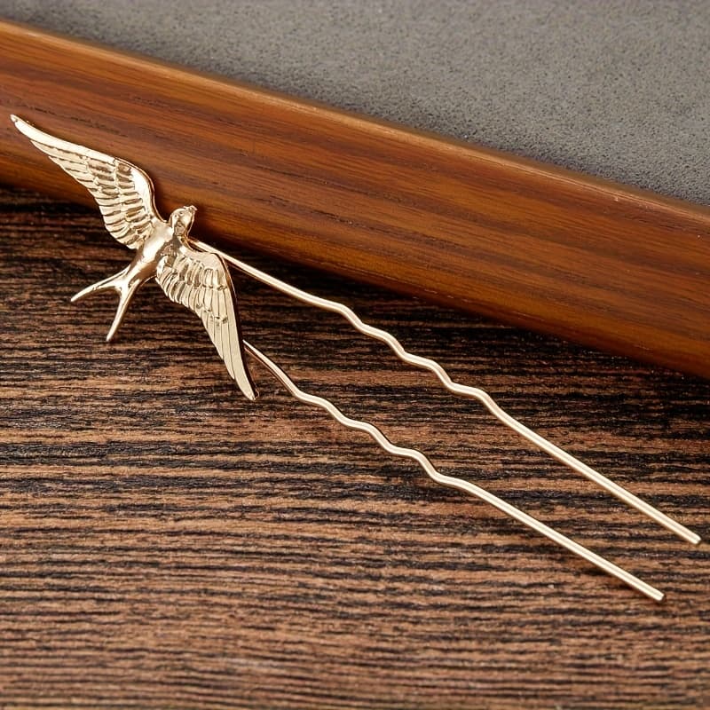 TEMU 1pc Hair Clip, Bird Hair Clip, Wedding Hair Clip, Hair, Bridal Hair Additions, Hair Clip, Forest Wedding