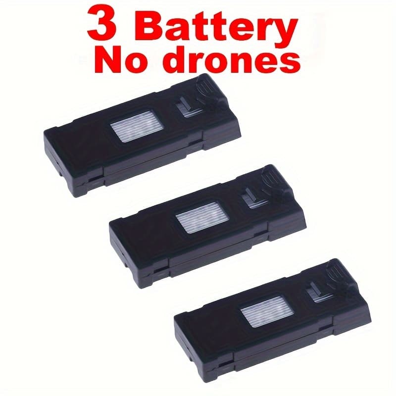 TEMU [hot Sale] Cheap Drone Battery, High Capacity 3.7v Battery For E99/e88, E88 Pro, E99 Pro, K3, K6, K10, C10 Uav, Christmas, Halloween Gifts