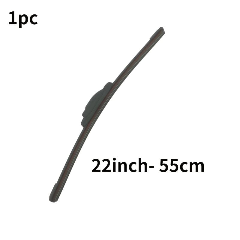 TEMU A Single Unit Of A Six-layer Rubber Strip Wiper For Cars, Featuring A U-shaped Design And Silent Operation.